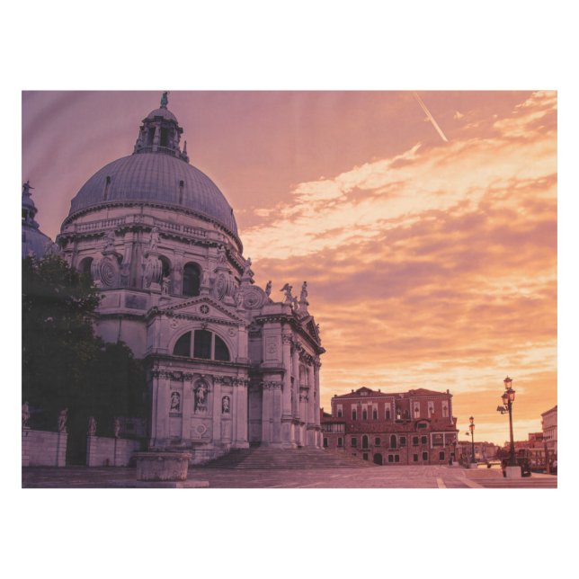 Nappe Coucher de soleil sur la basilique de Venise (Devant (Horizontal))