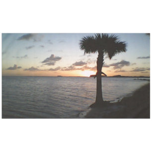 Nappe Coucher de soleil sur la plage