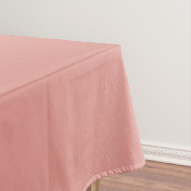 Nappe Couleur rose flamant simple pastel (In Situ)