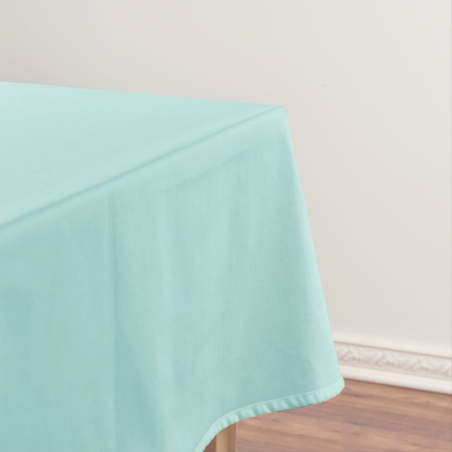 Nappe Couleur solide Turquoise clair | Classique | Éléga (In Situ)