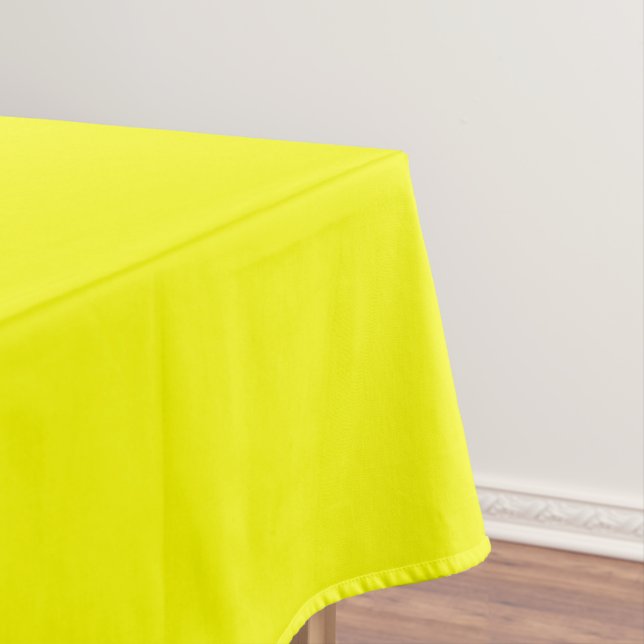 Nappe Couleur uni jaune néon (In Situ)