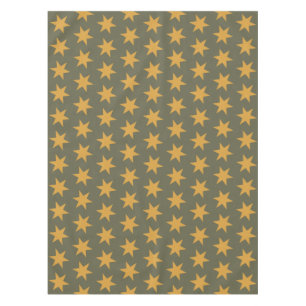 Nappe Couleurs de tendance Motif étoile Mango vert