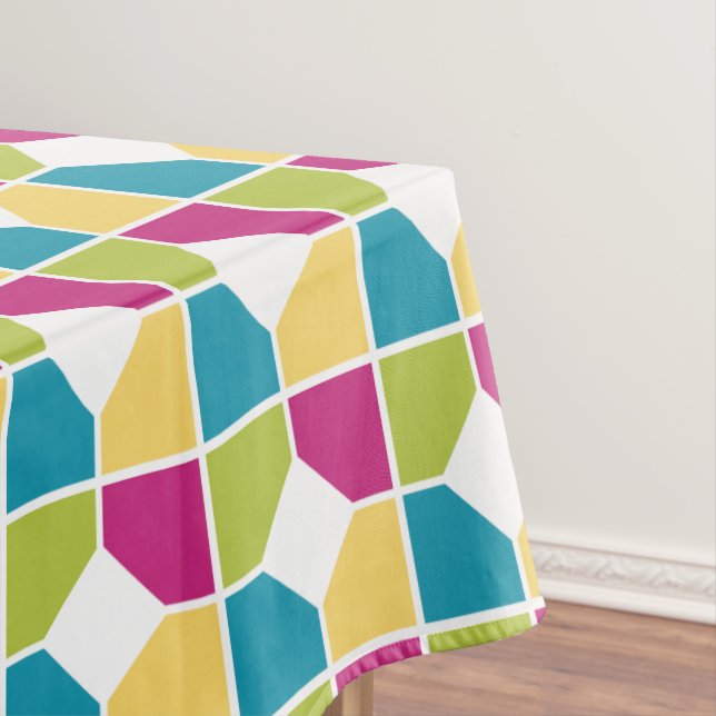 Nappe COULEURS D'ÉTÉ | Effet de mosaïque | Géométrique (In Situ)