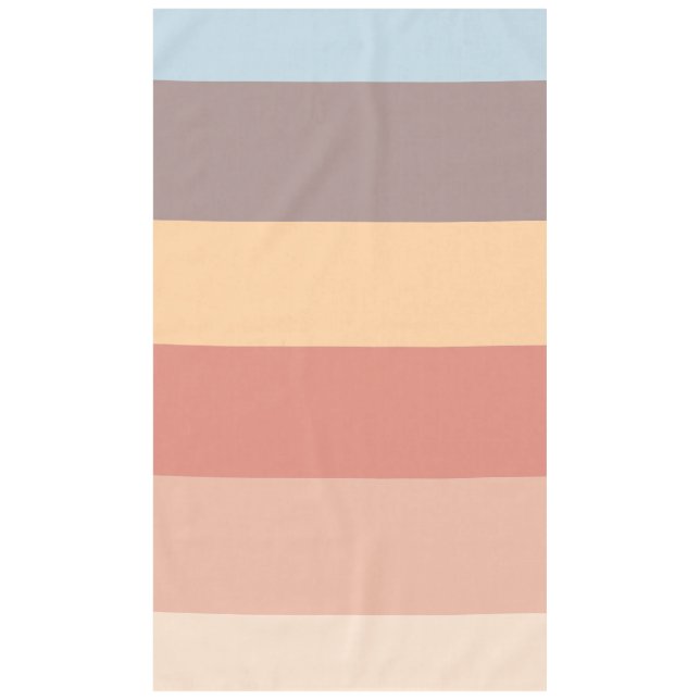 Nappe Couleurs pastel automnales (Devant)