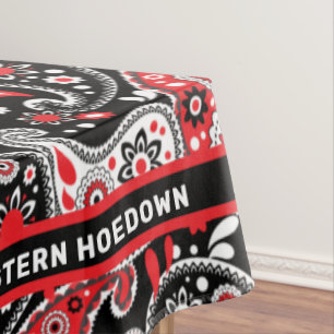 Nappe Country Western Hoedown Wild West Paisley Motif