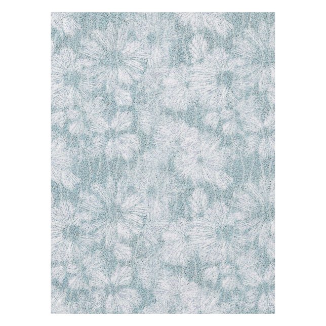 Nappe County Cottage Velvety Blue Daisy  (Devant)