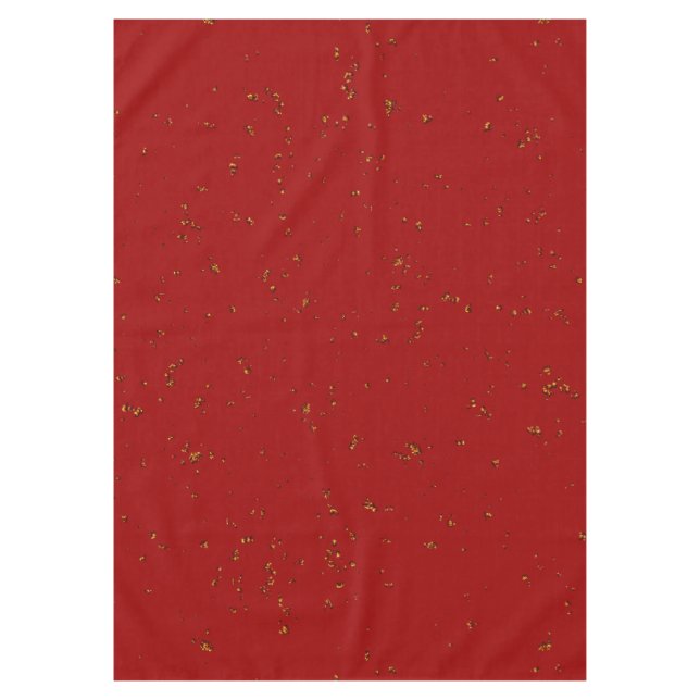 Nappe Coup De Feu Rouge Sur Votre Photo (Devant)