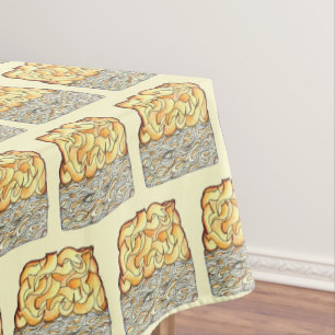 Nappe Coupe de Kugel Oeuf Juif nouille Casserole