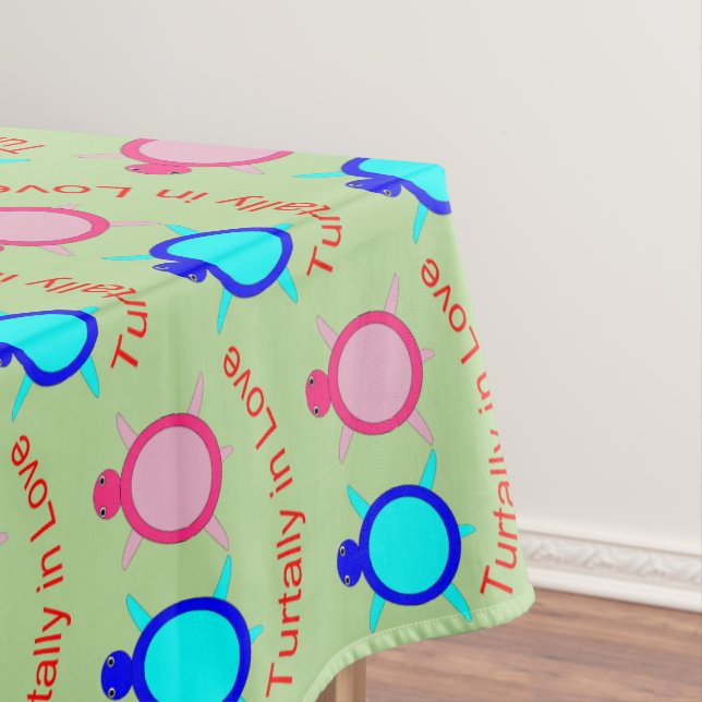 Nappe Couple de tortue mignonne (In Situ)