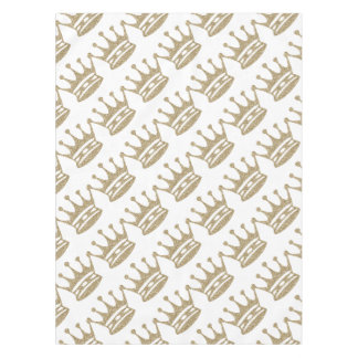 Nappe Couronne de parties scintillantes d'or