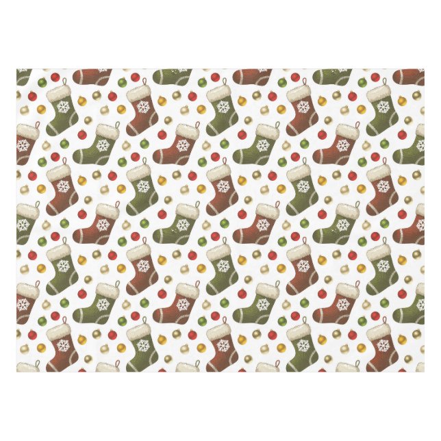 Nappe Couronnes de Noël (Devant (Horizontal))