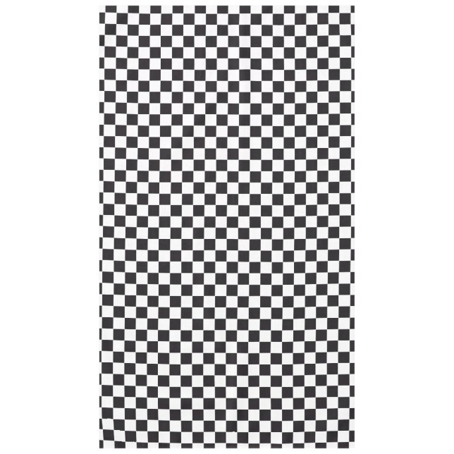 Nappe Course de voiture / Motif d'échecs + votre backgr. (Devant)