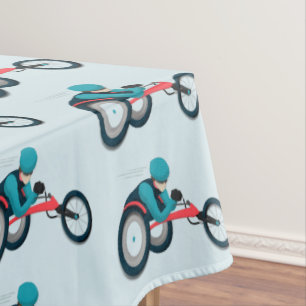 Nappe Course en fauteuil roulant