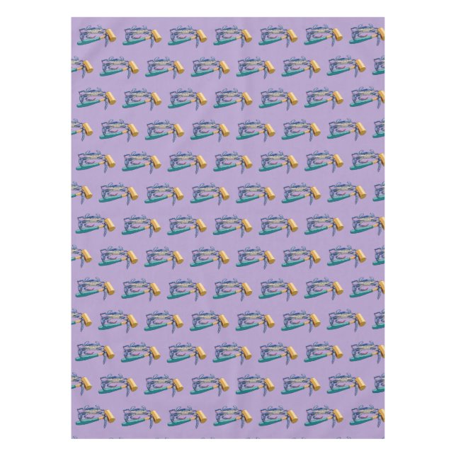 Nappe Crabe bleu tiré à la main avec bouillie de crabe d (Devant)