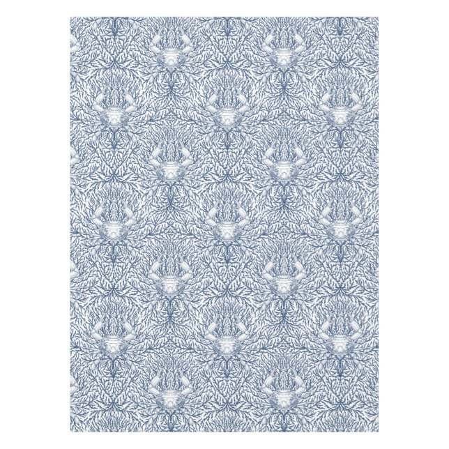 Nappe Crabe et mauvaises herbes marines, été côtier en b (Devant)