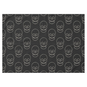 Nappe Crâne - Noir de chauve-souris et Blanc d'os