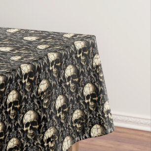 Nappe Crânes de goth antiques