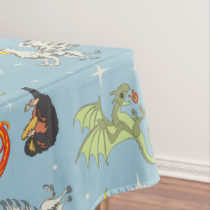 Nappe Créatures Magiques Motif Vintage