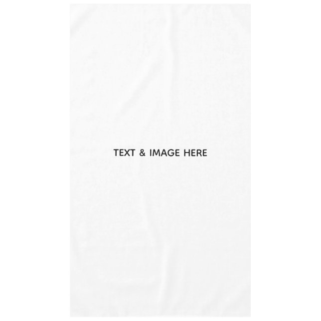 Nappe Créez votre propre blanc (Devant)