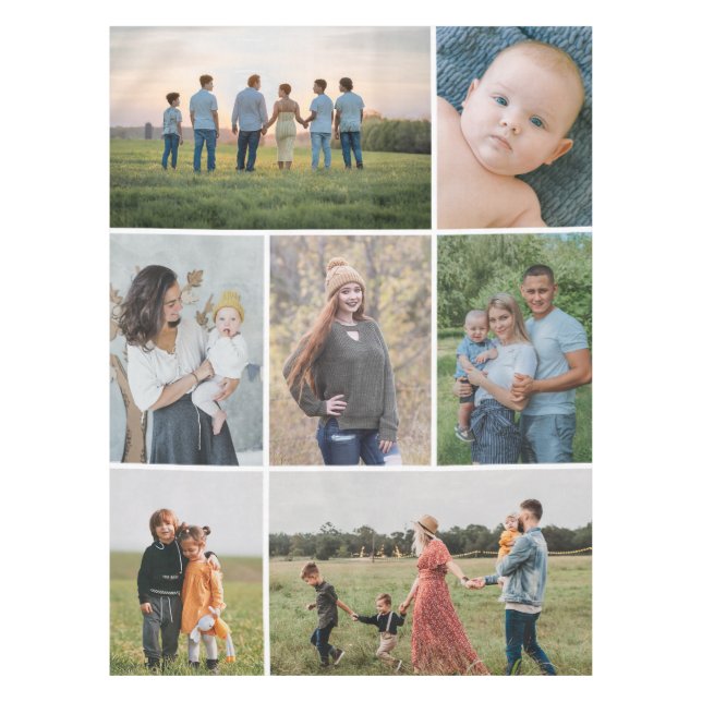 Nappe Créez votre propre collection de 7 photos (Devant)