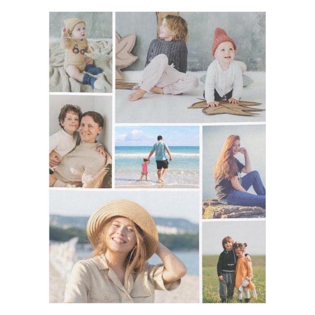 Nappe Créez votre propre collection de 7 photos (Devant)