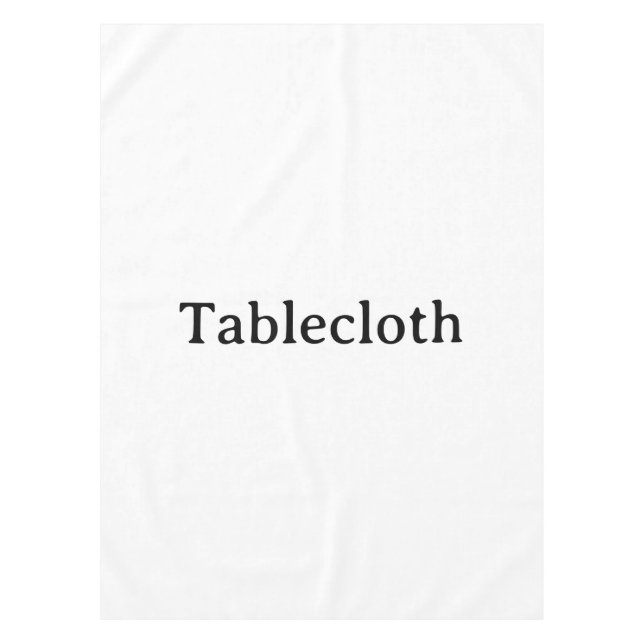 Nappe Créez Votre Propre Promotion de Marque Simple 52"x (Devant)