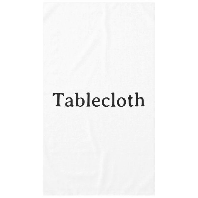 Nappe Créez Votre Propre Promotion de Marque Simple 60"x (Devant)