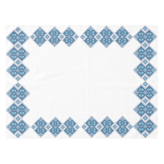 Nappe Crochet motif ukrainien (Devant (Horizontal))