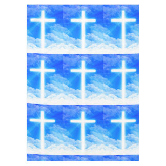 Nappe Croix de lumière Jésus-Christ chrétien personnalis
