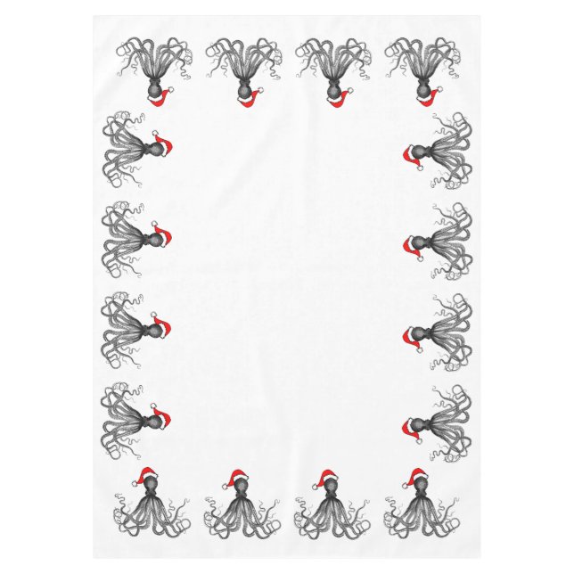 Nappe Cru nautique Kraken de poulpe de Steampunk de (Devant)