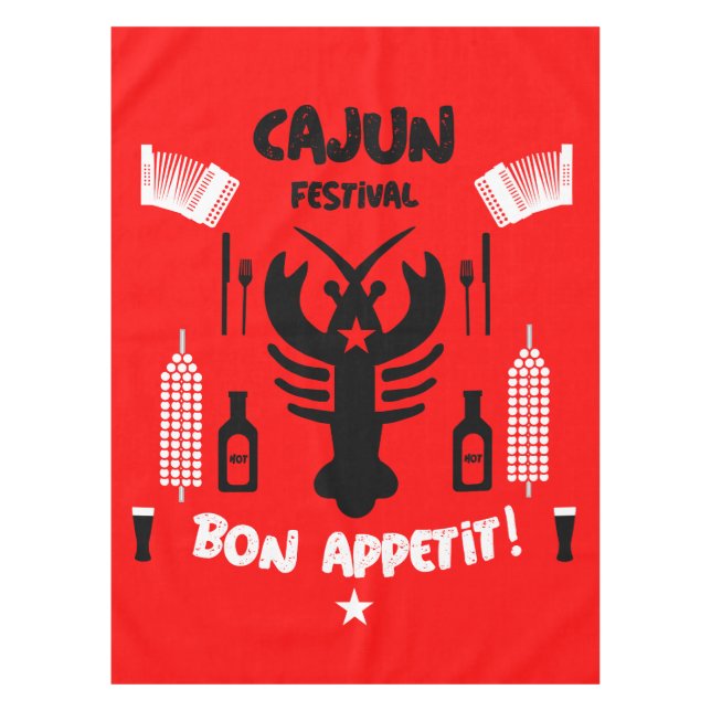 Nappe Cuisiniers cajuns et créoles (Devant)