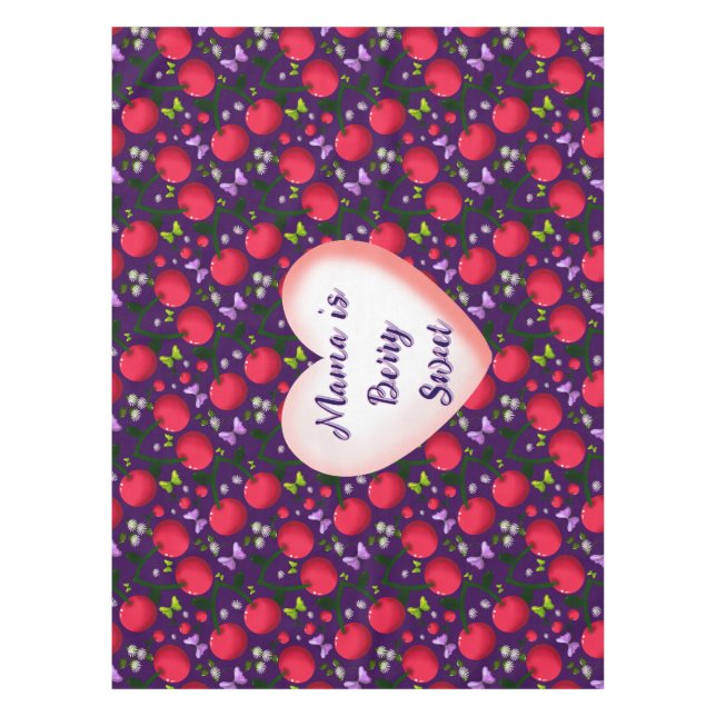 Nappe Custom and personalized Cute Cherry Butterfly  (Devant)