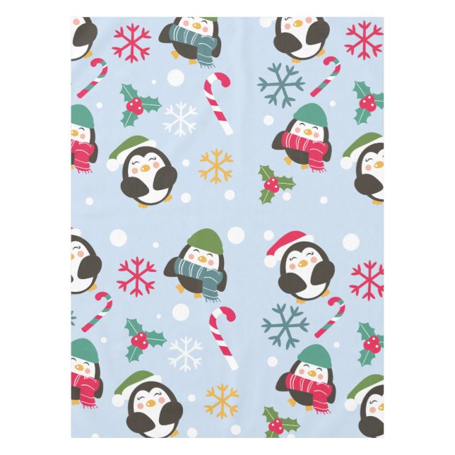 Nappe Cute Christmas Penguin (Devant)