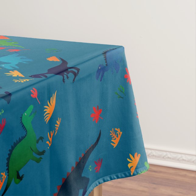 Nappe Cute Colorful Dinosaurs Pattern  (In Situ)