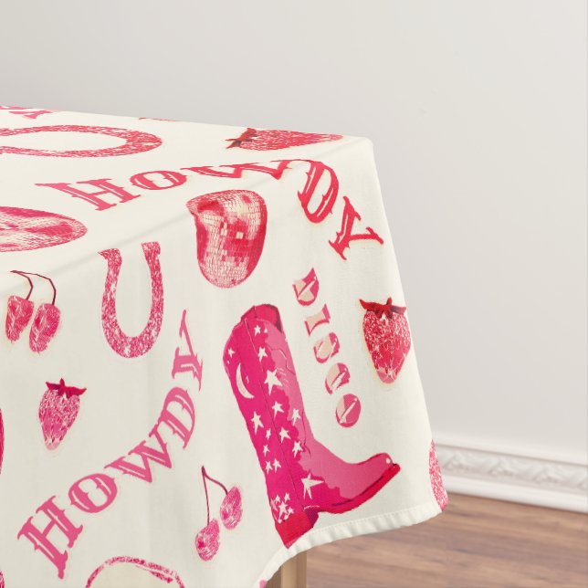 Nappe Cute Girl Rose Disco Cowgirl esthétique (In Situ)