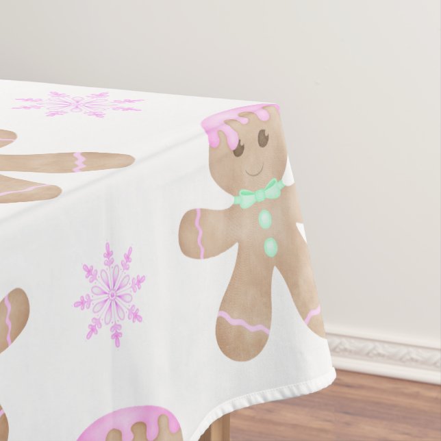 Nappe Cute Kids Christmas Gingerbread Motif (In Situ)