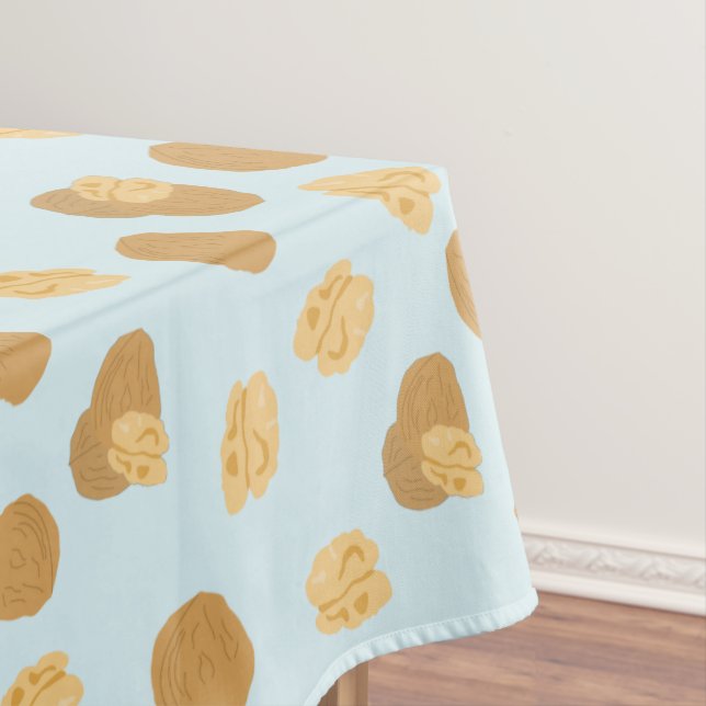 Nappe Cute noix noix Motif Pastel bleu (In Situ)