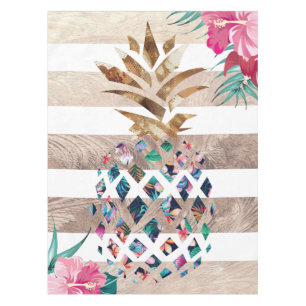 Nappe Cute Pineapple or rayé design