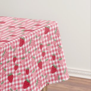 Nappe Cute rose rouge fraise Plaid Motif