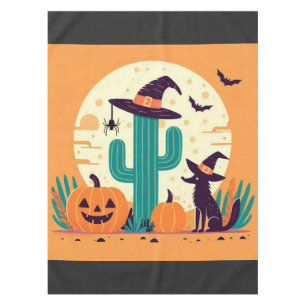 Nappe Cute, sud-ouest du désert d'Halloween/cactus