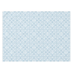 Nappe Damassé bleu-clair