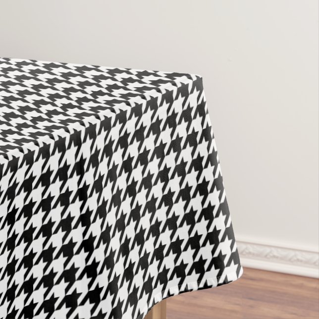 Nappe Damier Anglais blanc et noir (In Situ)