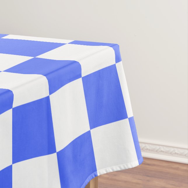 Nappe Damier saphir classique visuel  (In Situ)