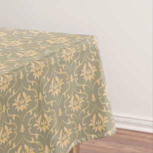 Nappe Damon d'or vintage sur Khaki