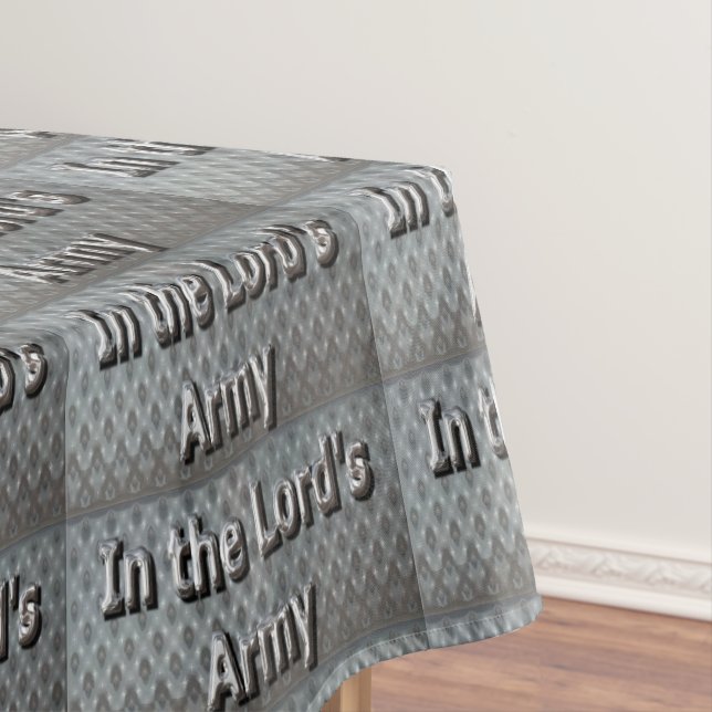 Nappe Dans Army Tablecloth du seigneur (In Situ)