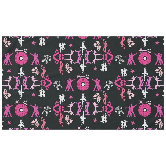 Nappe Danseuse rose Motif Décor Maison (Devant (Horizontal))