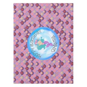 Nappe de balance rose pourpre mauve de mer de sirè