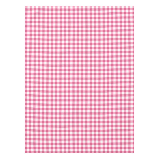 Nappe | de contrôle de guingan rose et contrôles (Devant)