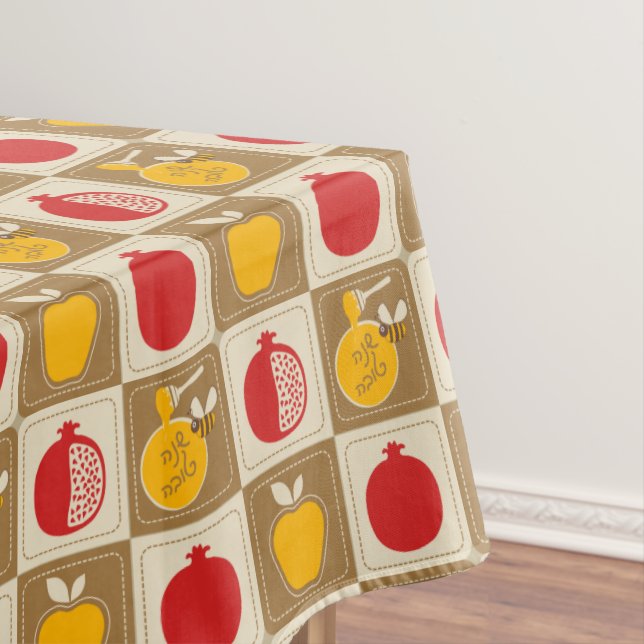 Nappe de coton Rosh Hashanah (In Situ)