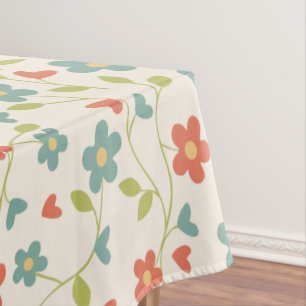 Nappe de fleurs de printemps